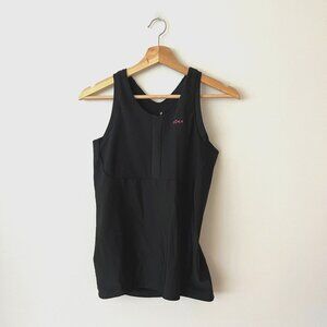 Roka Women's Elite Aero II Sleeveless Tri Black Tank Top Women's Size Large Tall